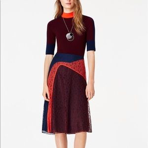 Tory Burch Lace Overlay Skirt